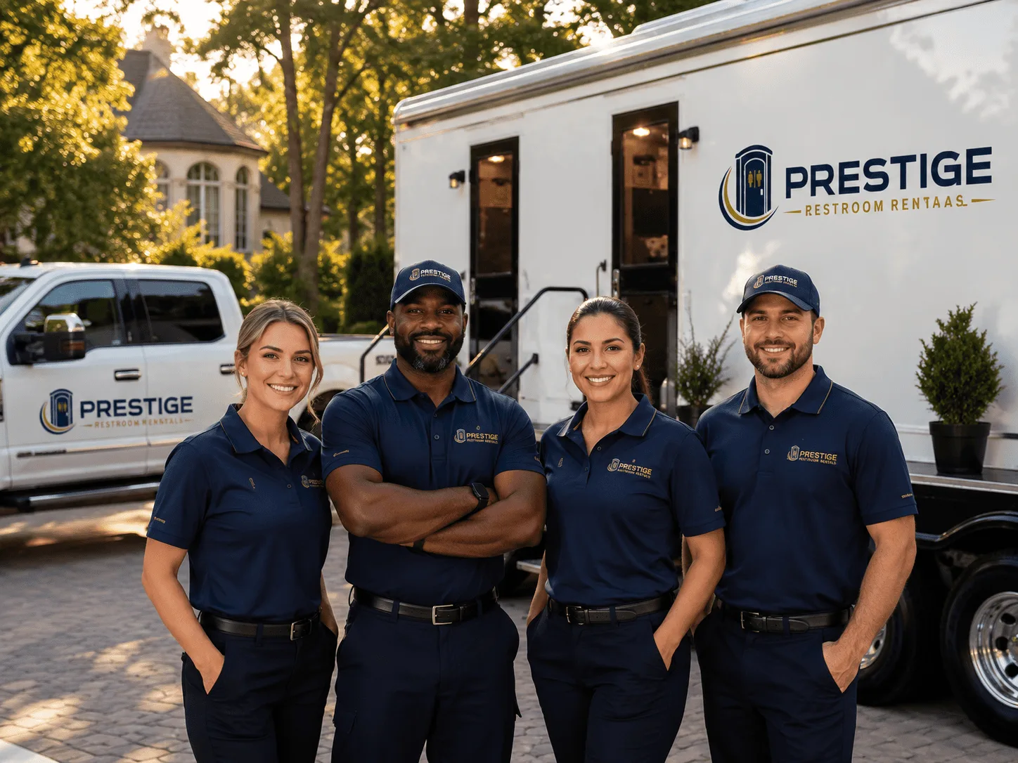 Trusted Luxury Portable Restrooms company in Mandaree, ND